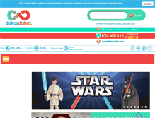 Tablet Screenshot of disfrazdisfraz.com